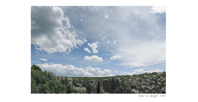 View in the Black Canyon of the Gunnison National Park