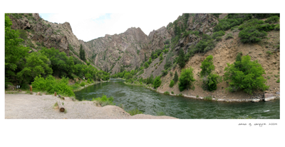 View in the Black Canyon of the Gunnison National Park