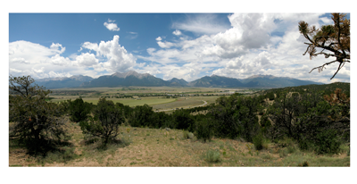 View in the Black Canyon of the Gunnison National Park